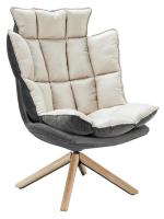 Дизайнерское кресло DC-1565С (бежевое) BEIGE. Фото №1