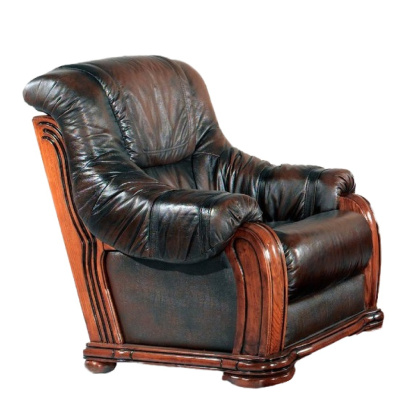 Кресло Castello коричневое. Фото №3