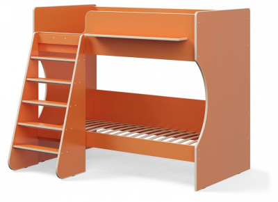 Кровать двухъярусная Р434 Капризун 3, оранжевый. Фото №4